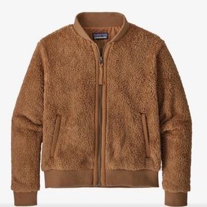 Patagonia Ws Los Gatos Bomber Jacket Size Medium in Brown - Like New!